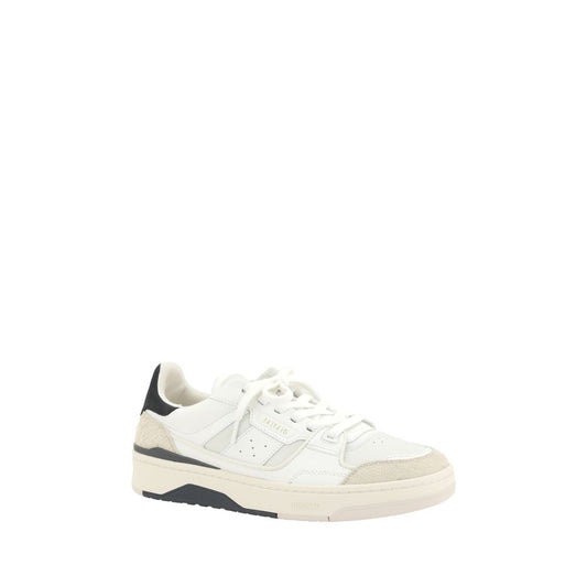 Axel Arigato White Calf Leather Bos Taurus Low Top Sneakers Curated Luxury Accessories by Orvyn