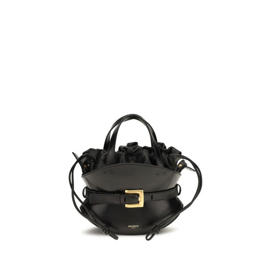 Balmain Black Shuffle mini Shoulder Bag