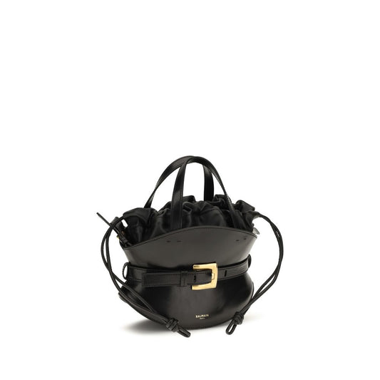 Balmain Black Shuffle mini Shoulder Bag