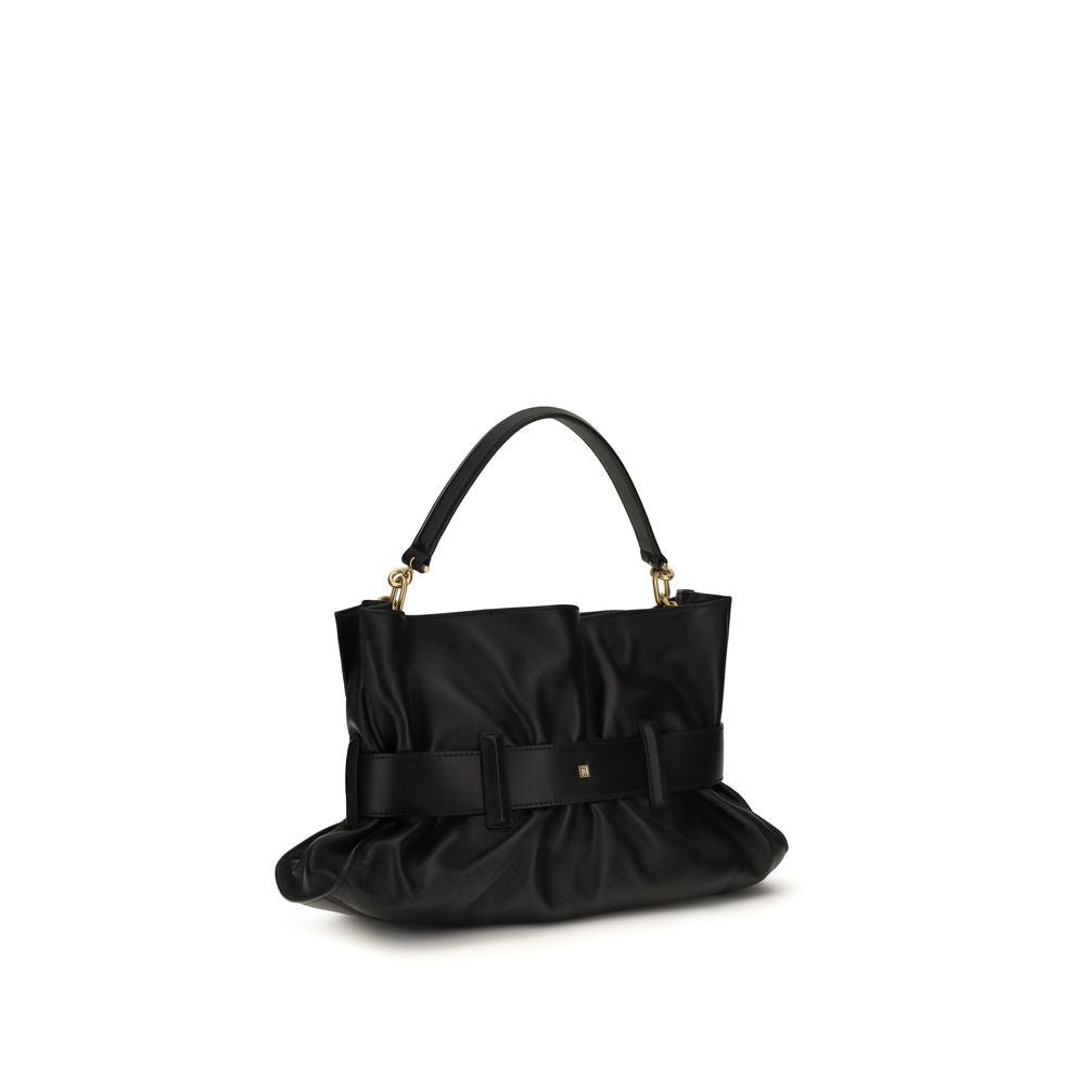 Balmain Black medium Anthem Handbag Curated Luxury Accessories by Orvyn