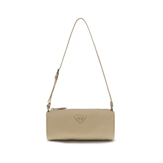Prada Beige Soft Sound Schultertasche