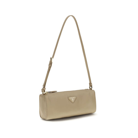 Prada Beige Soft Sound Schultertasche