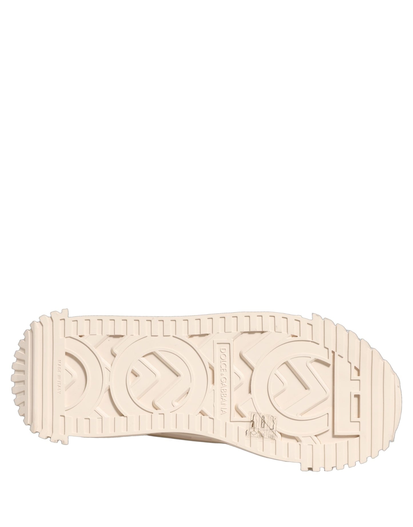 Dolce & Gabbana White Lace NS1 Low Top Sneaker Sports Shoes Curated Luxury Accessories by Orvyn