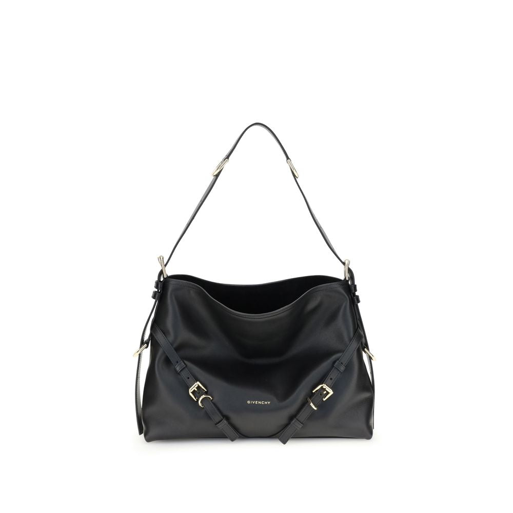 Givenchy Black Calf Leather Bos Taurus Handbag Curated Luxury Accessories by Orvyn