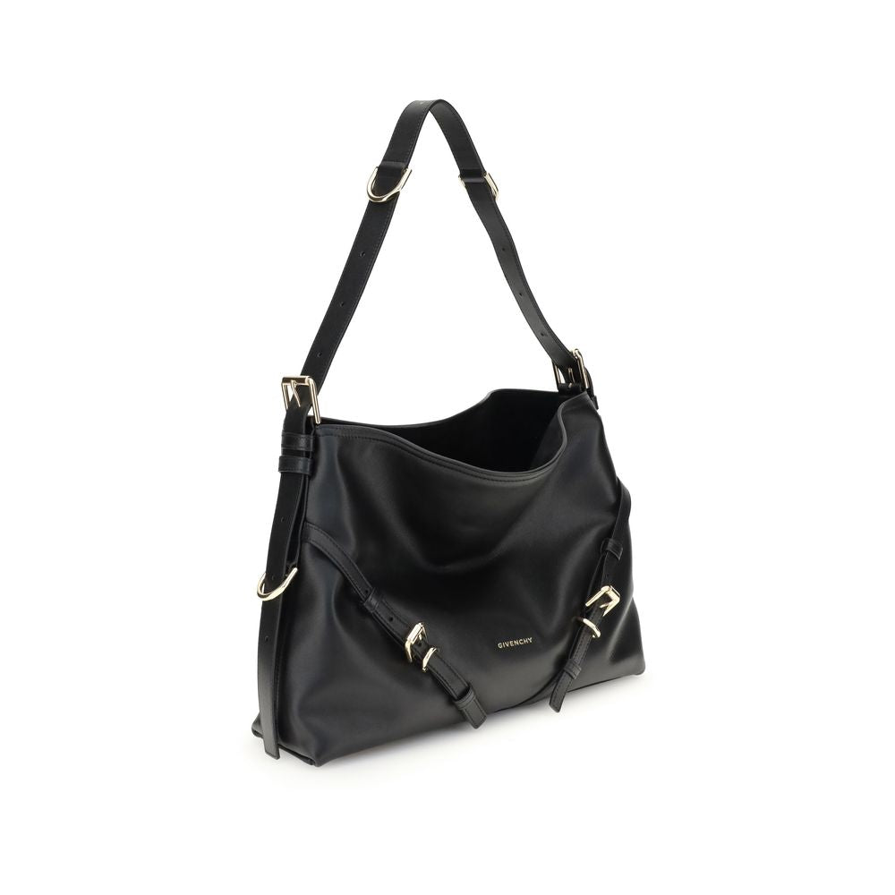 Givenchy Black Calf Leather Bos Taurus Handbag Curated Luxury Accessories by Orvyn