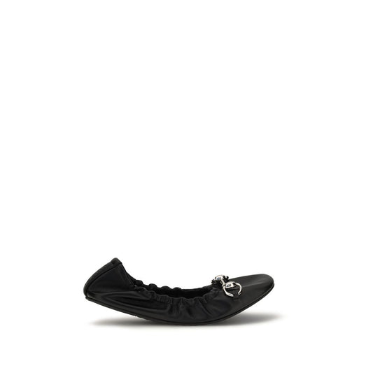 Gucci Black Prima Ballerinas