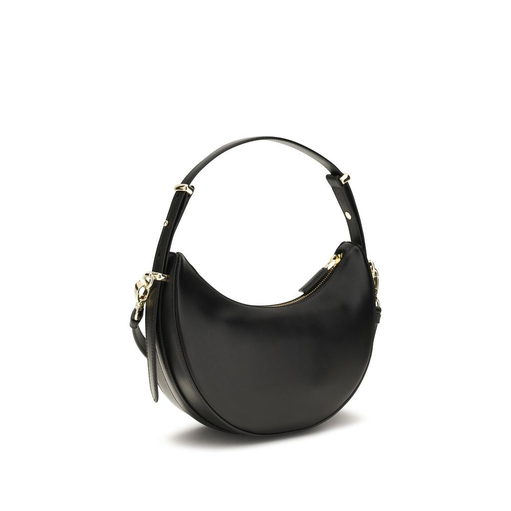 Prada Black Small Arqué Shoulder Bag