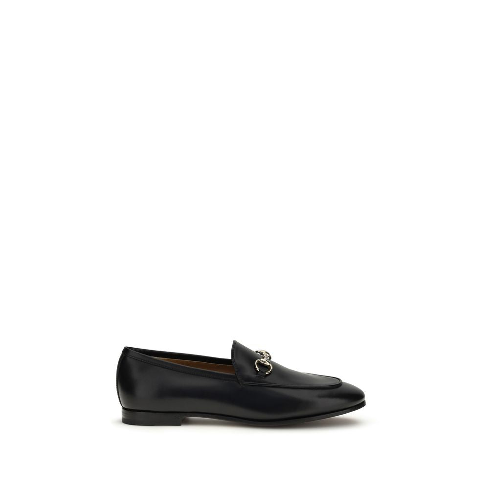 Gucci Black Calf Leather Bos Taurus Slip-On Loafers Curated Luxury Accessories by Orvyn