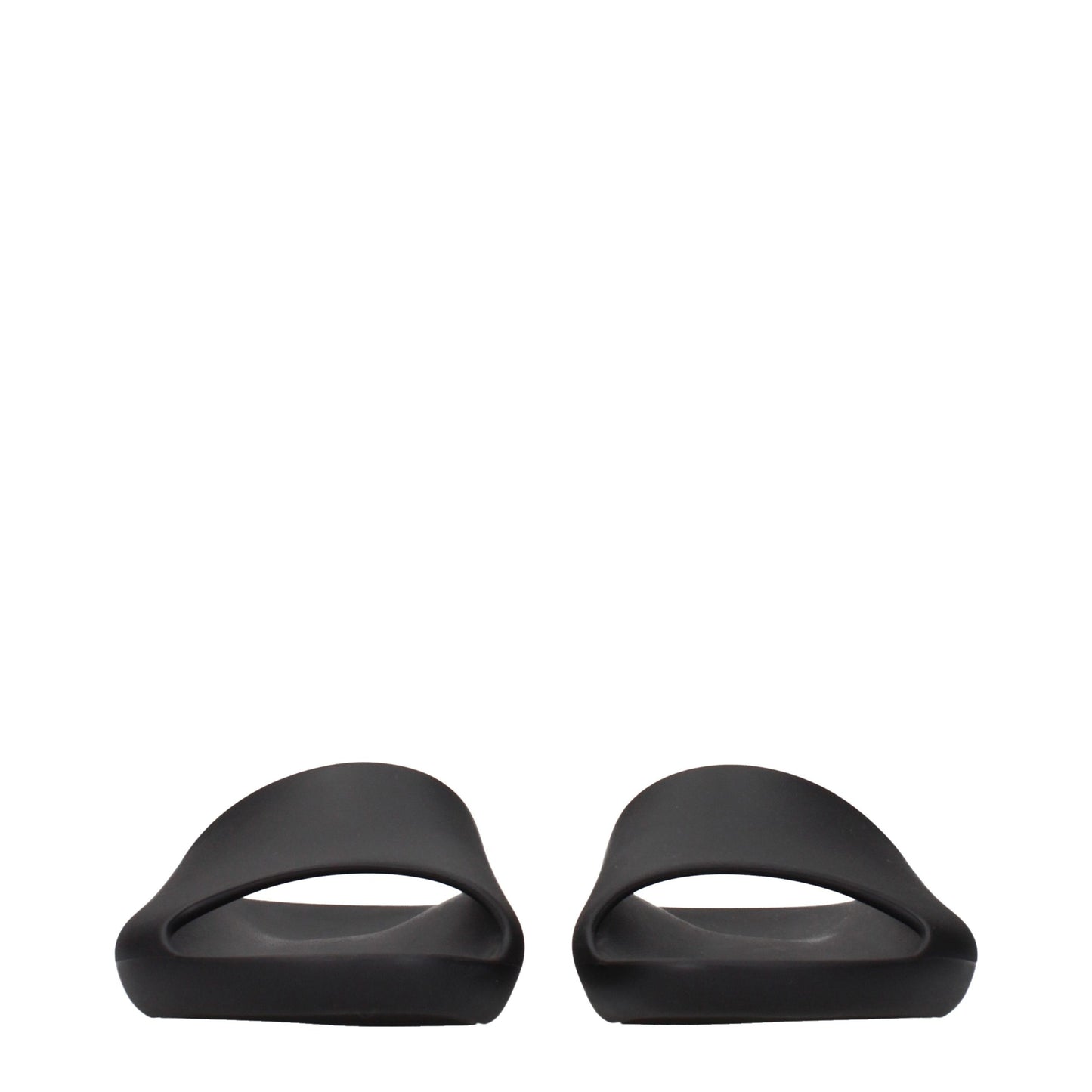 The Row Black Cotton Slippers Curated Luxury Accessories by Orvyn