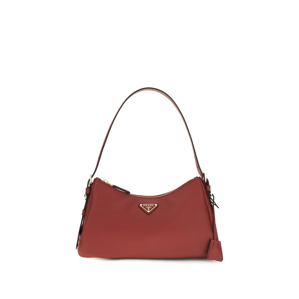 Prada Multicolor Calf Leather Bos Taurus Shoulder Bag Curated Luxury Accessories by Orvyn