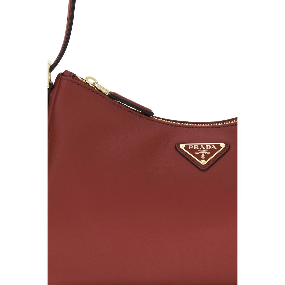 Prada Multicolor Calf Leather Bos Taurus Shoulder Bag Curated Luxury Accessories by Orvyn