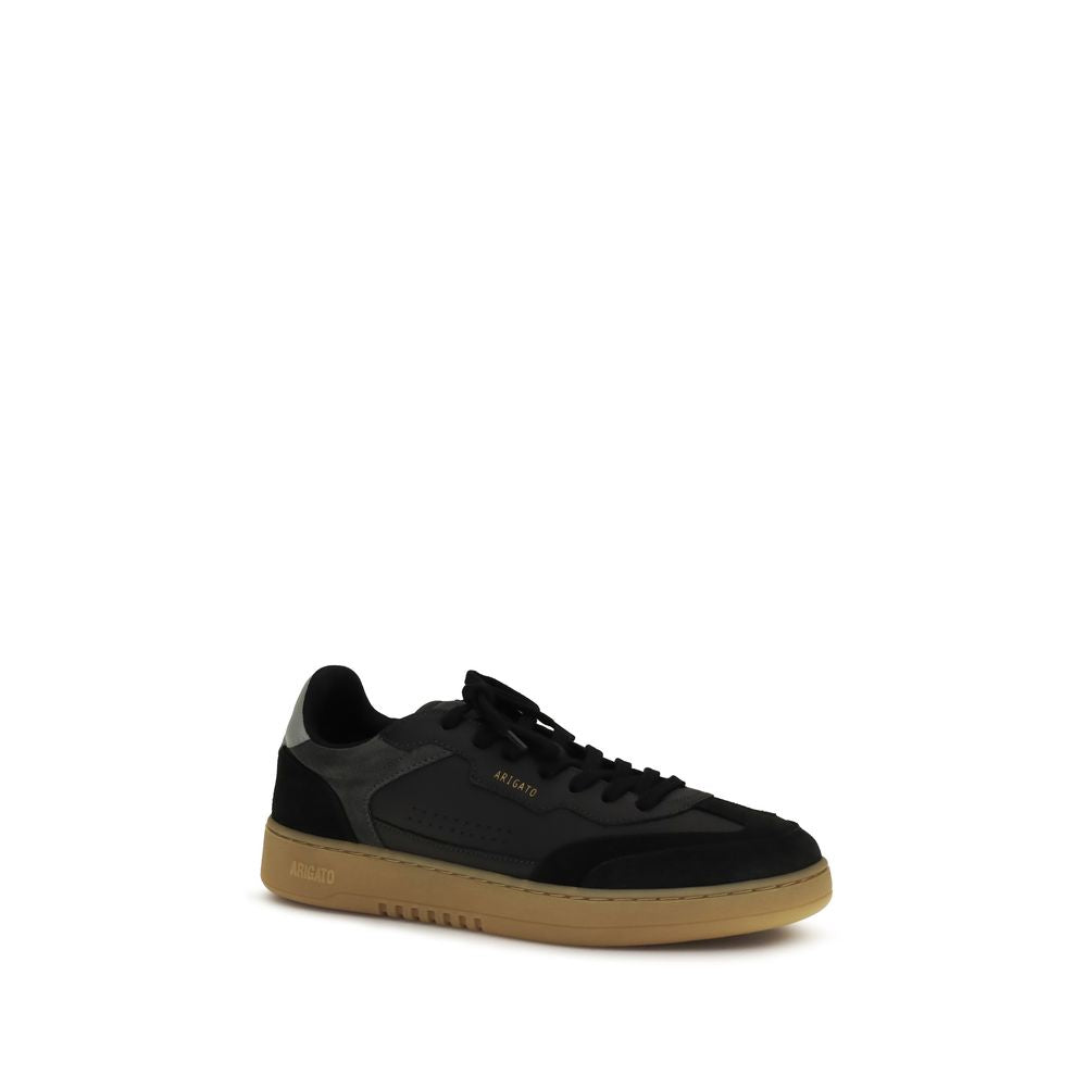 Axel Arigato Black Calf Leather Bos Taurus Low Top Sneakers Curated Luxury Accessories by Orvyn