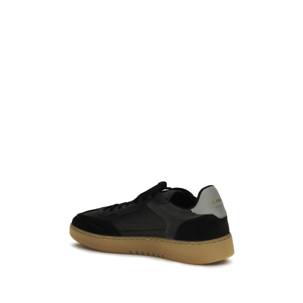 Axel Arigato Black Calf Leather Bos Taurus Low Top Sneakers Curated Luxury Accessories by Orvyn