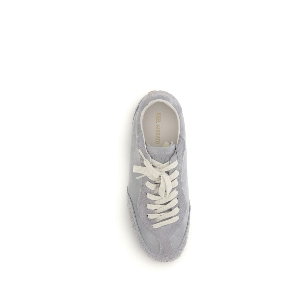 Axel Arigato Gray Calf Leather Bos Taurus Low Top Sneakers Curated Luxury Accessories by Orvyn