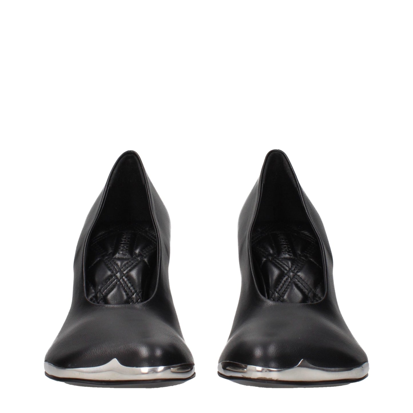 Burberry Black Leather High Heel Pumps Curated Luxury Accessories by Orvyn