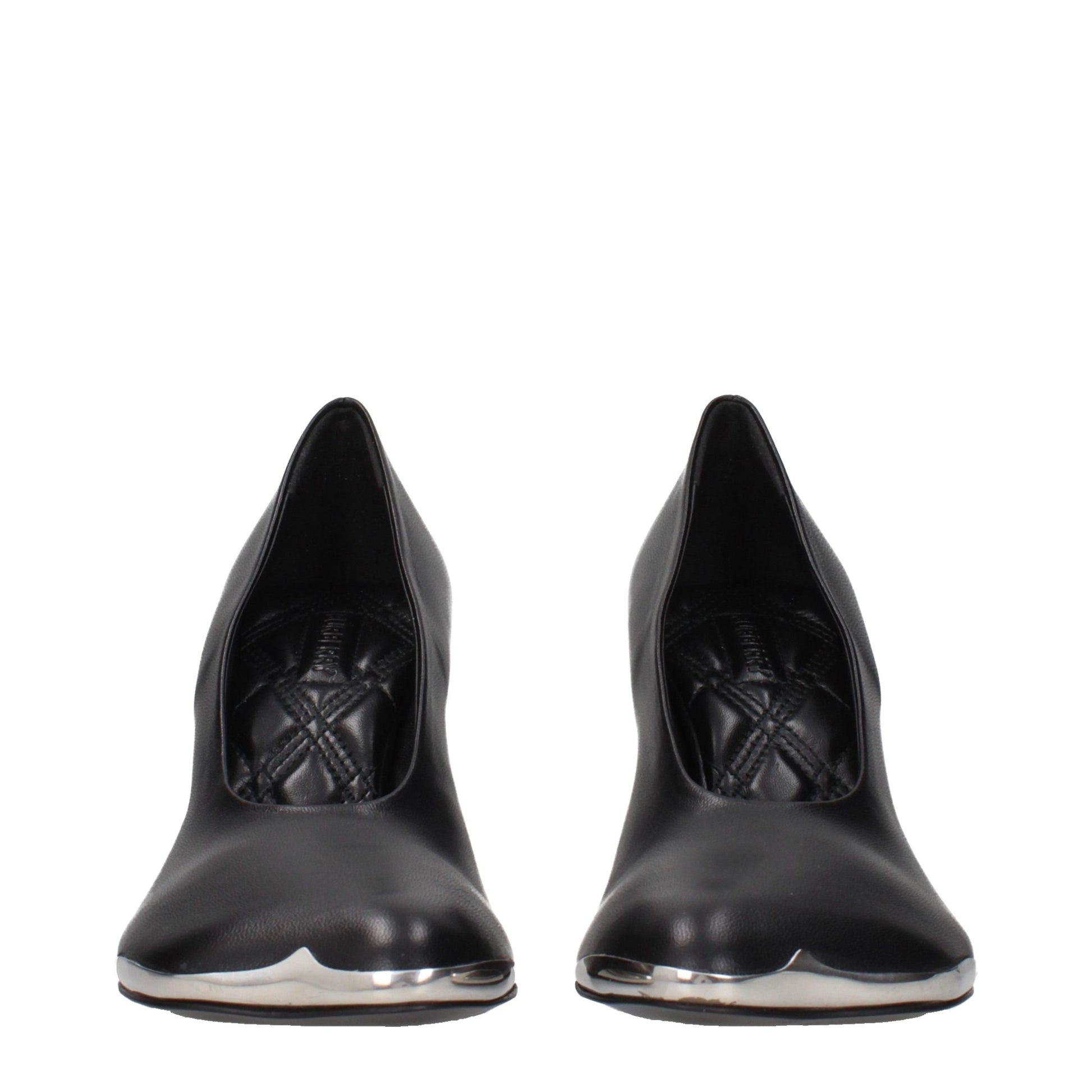 Burberry Black Leather High Heel Pumps Curated Luxury Accessories by Orvyn