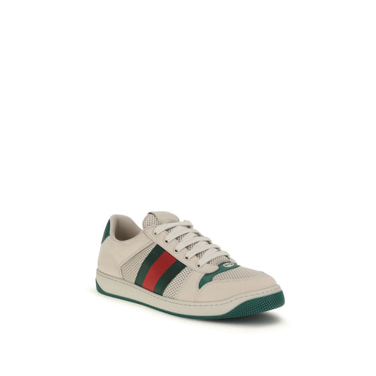 Gucci Beige Screener Sneakers