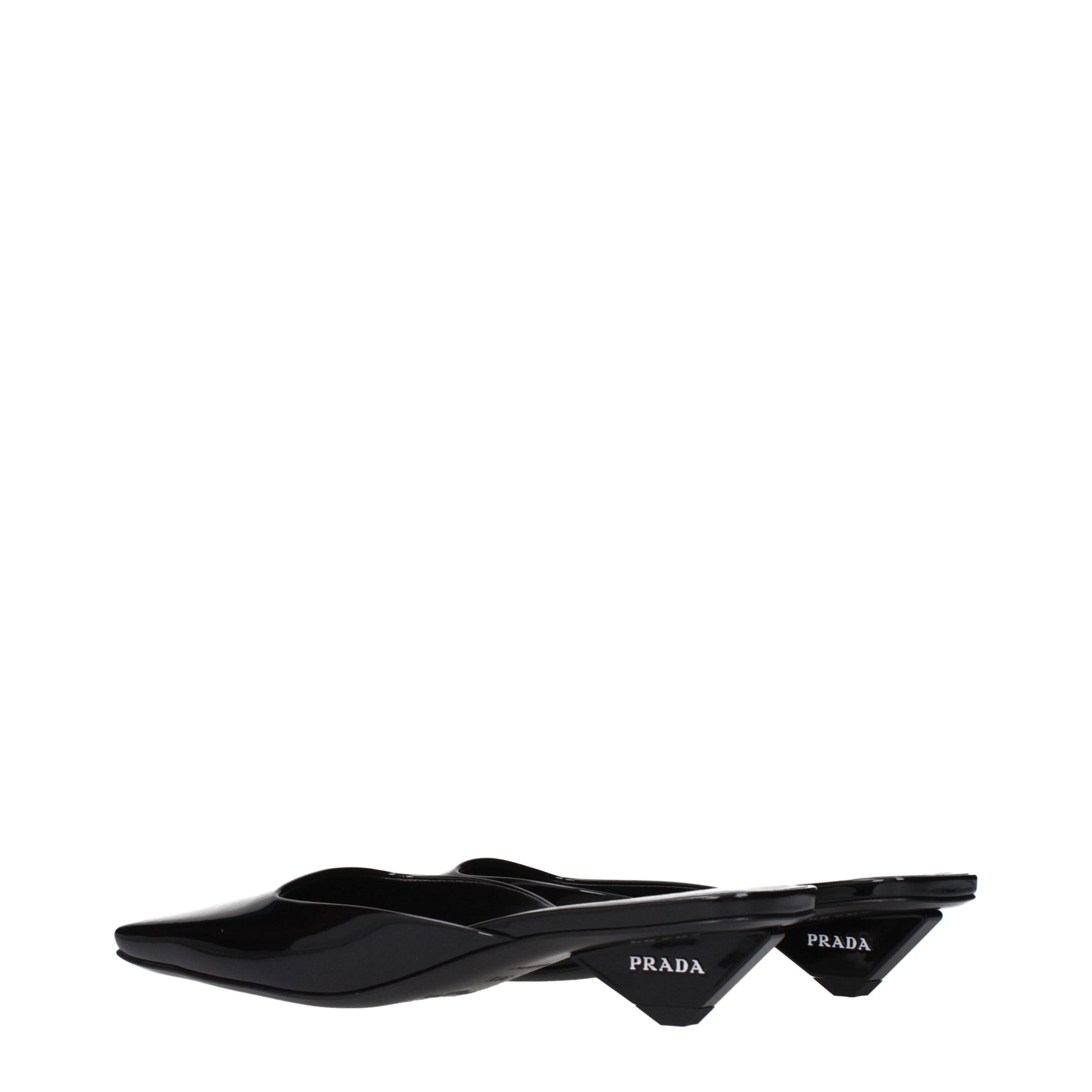 Prada Black Leather Flat Sandals Curated Luxury Accessories by Orvyn
