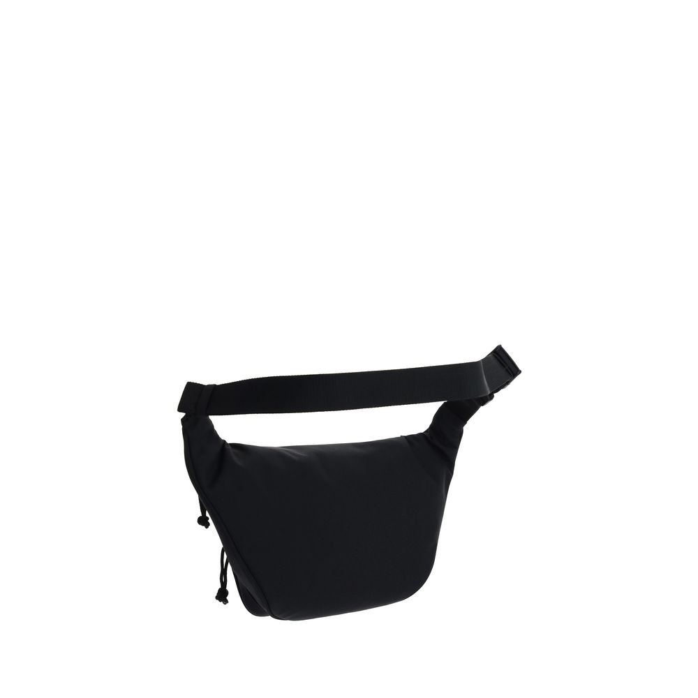 Balenciaga Black Explorer Fanny Pack Clutch schwarz