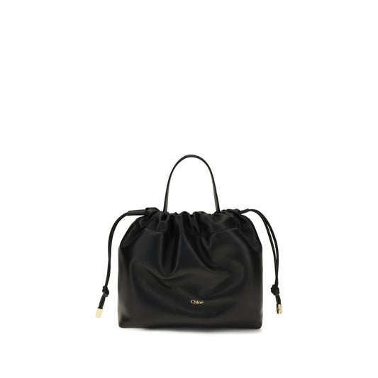 Chloé Black Lamb Ovis Aries Aries Shoulder Bag Curated Luxury Accessories by Orvyn