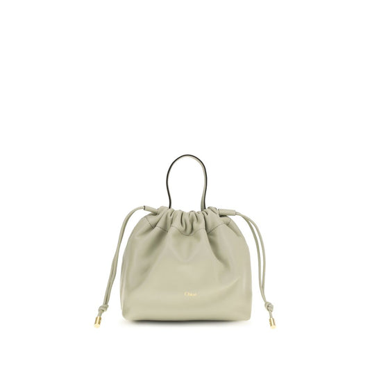 Chloé Gray Icons leather chain Shoulder Bag