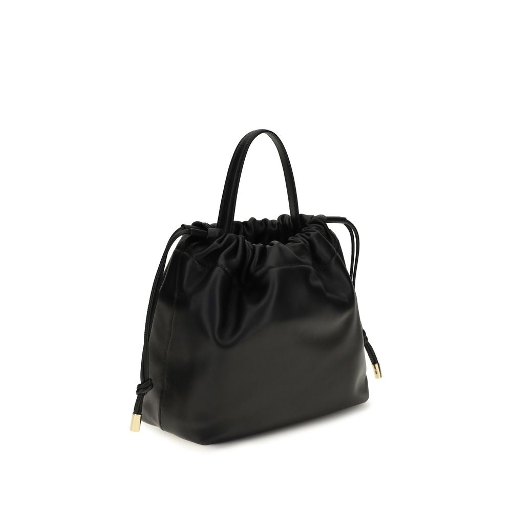 Chloé Black Lamb Ovis Aries Aries Shoulder Bag Curated Luxury Accessories by Orvyn