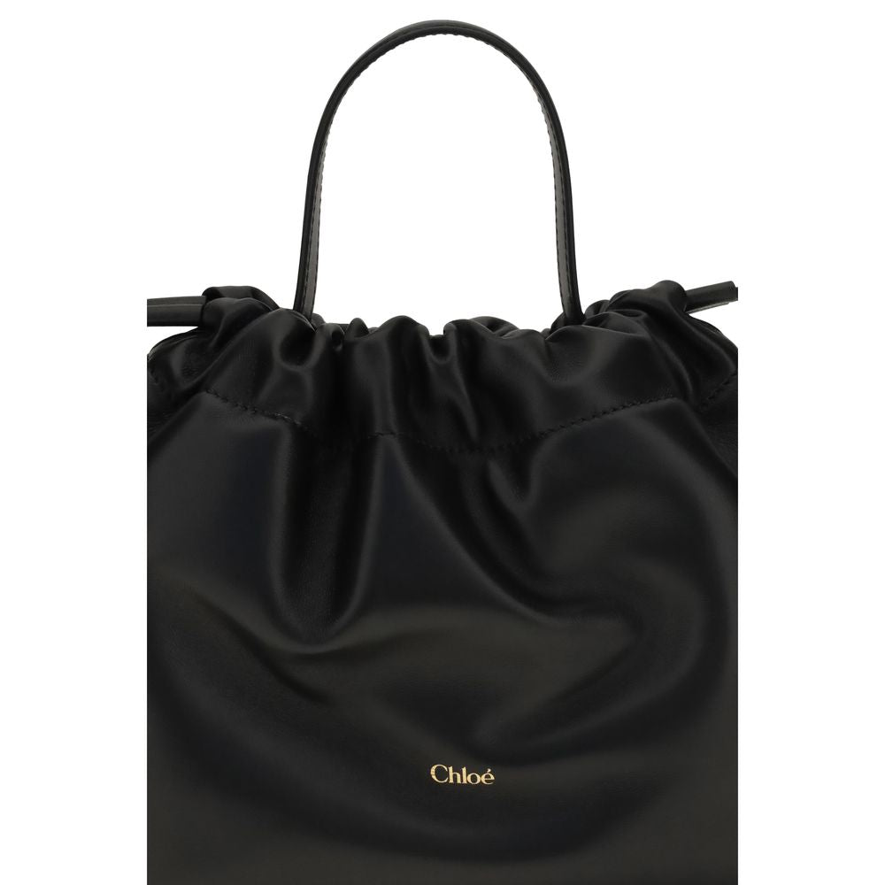 Chloé Black Lamb Ovis Aries Aries Shoulder Bag Curated Luxury Accessories by Orvyn