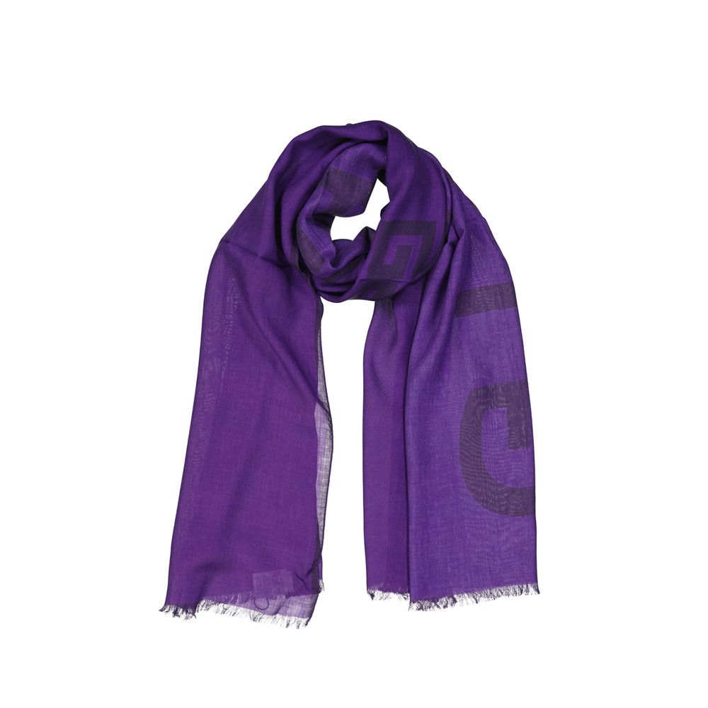 Givenchy Purple Cashmere Scarf Curated Luxury Accessories by Orvyn