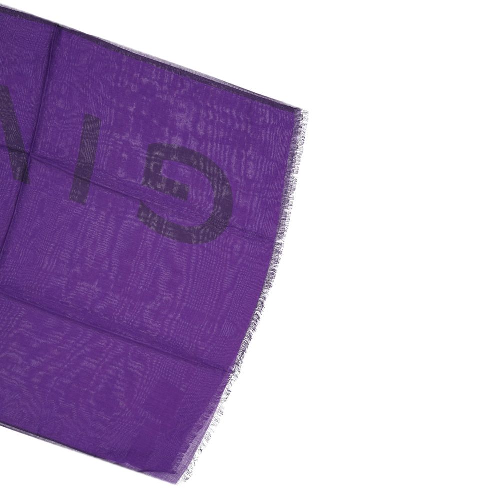 Givenchy Purple Cashmere Scarf Curated Luxury Accessories by Orvyn