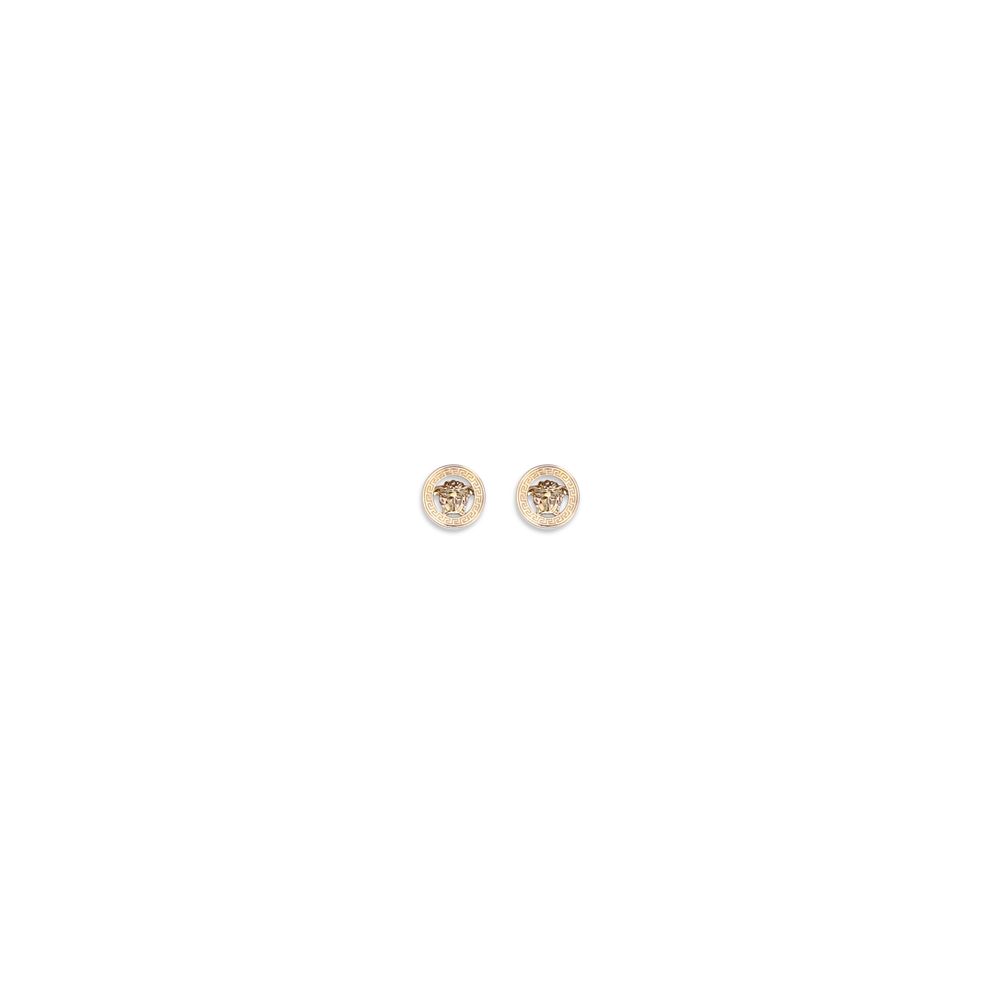 Versace Gold Metal Earrings Curated Luxury Accessories by Orvyn