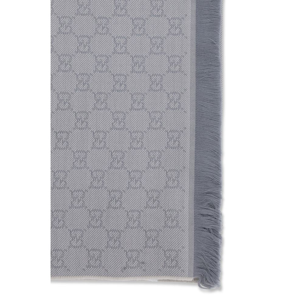 Gucci Gray Wool Scarf Curated Luxury Accessories by Orvyn