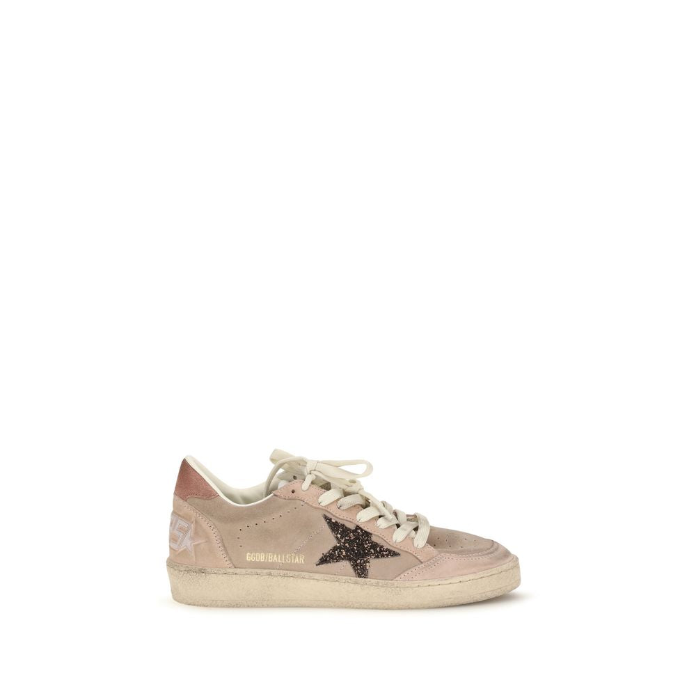 Golden Goose Beige Calf Leather Bos Taurus Low Top Sneakers Curated Luxury Accessories by Orvyn