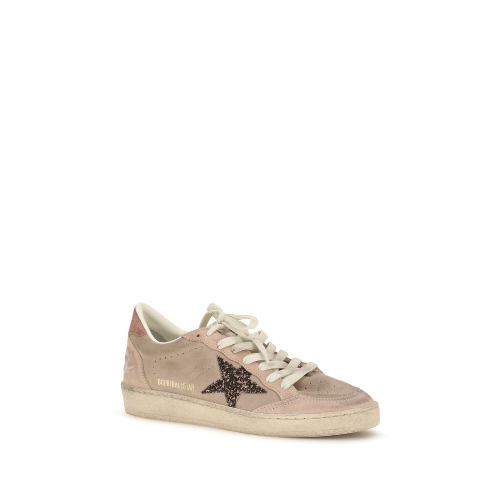 Golden Goose Beige Calf Leather Bos Taurus Low Top Sneakers Curated Luxury Accessories by Orvyn