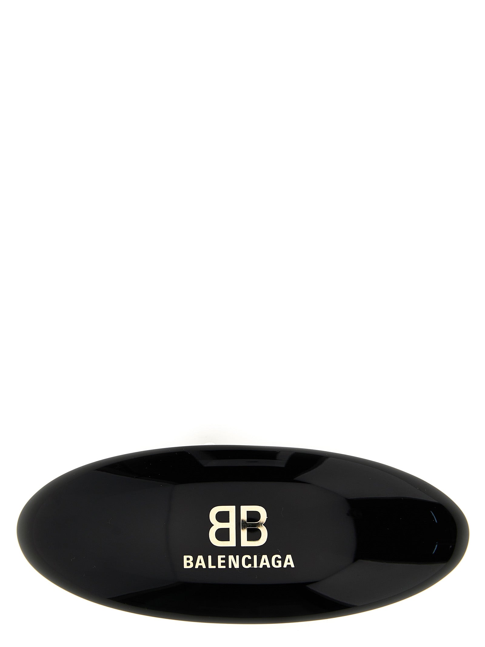 Balenciaga Black Other Fibres Hair Clip Curated Luxury Accessories by Orvyn