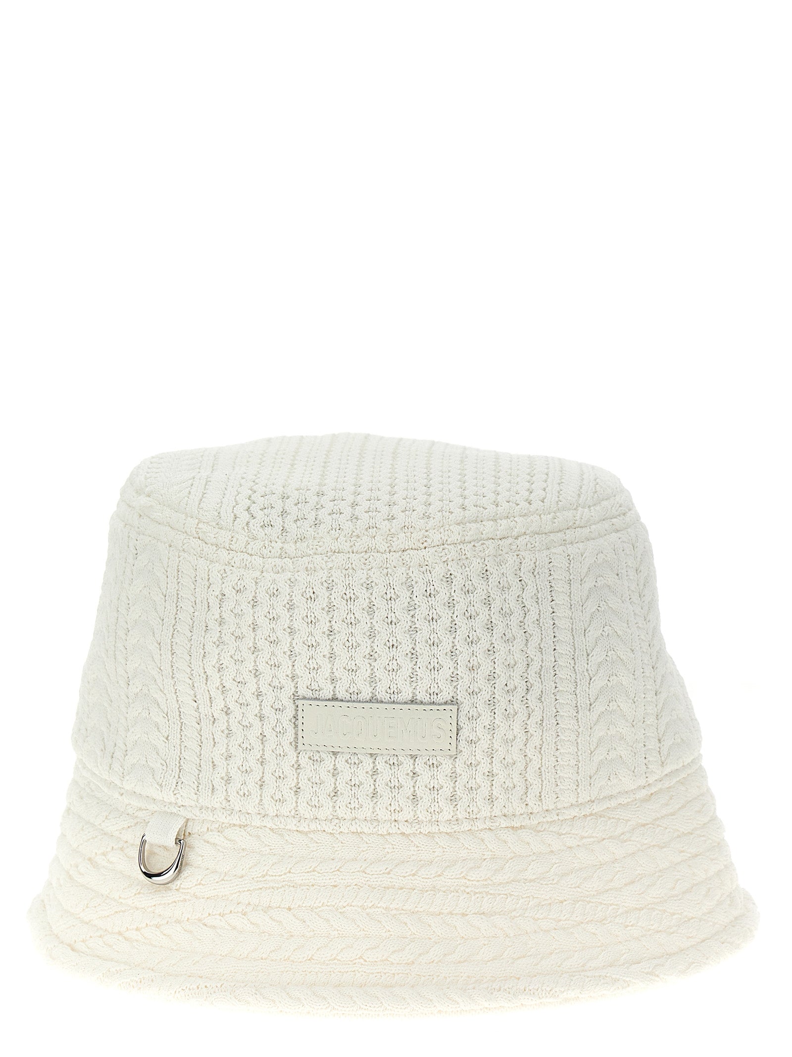Jacquemus White Viscose Bucket Hat Curated Luxury Accessories by Orvyn