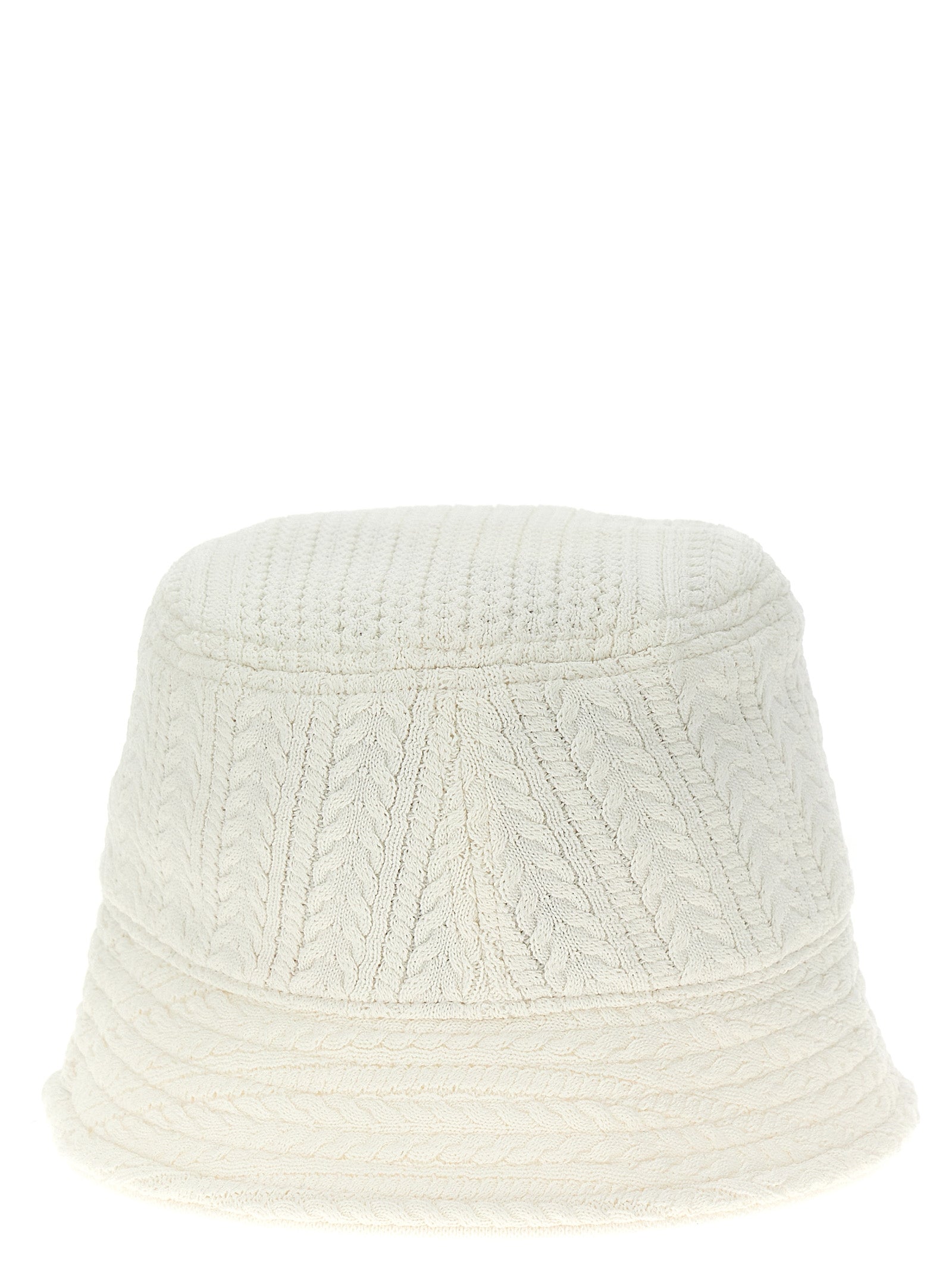 Jacquemus White Viscose Bucket Hat Curated Luxury Accessories by Orvyn