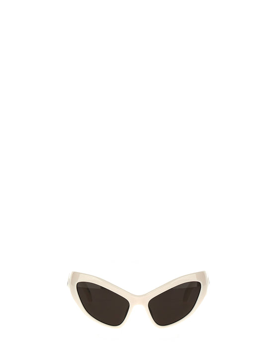 Balenciaga White Nylon Sunglasses Curated Luxury Accessories by Orvyn