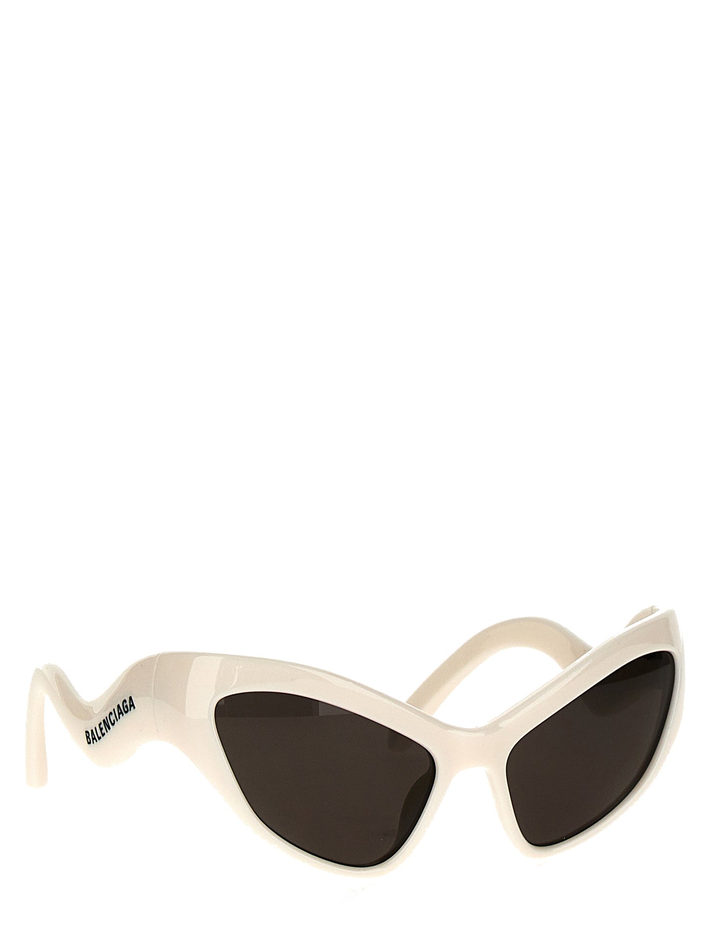 Balenciaga White Nylon Sunglasses Curated Luxury Accessories by Orvyn