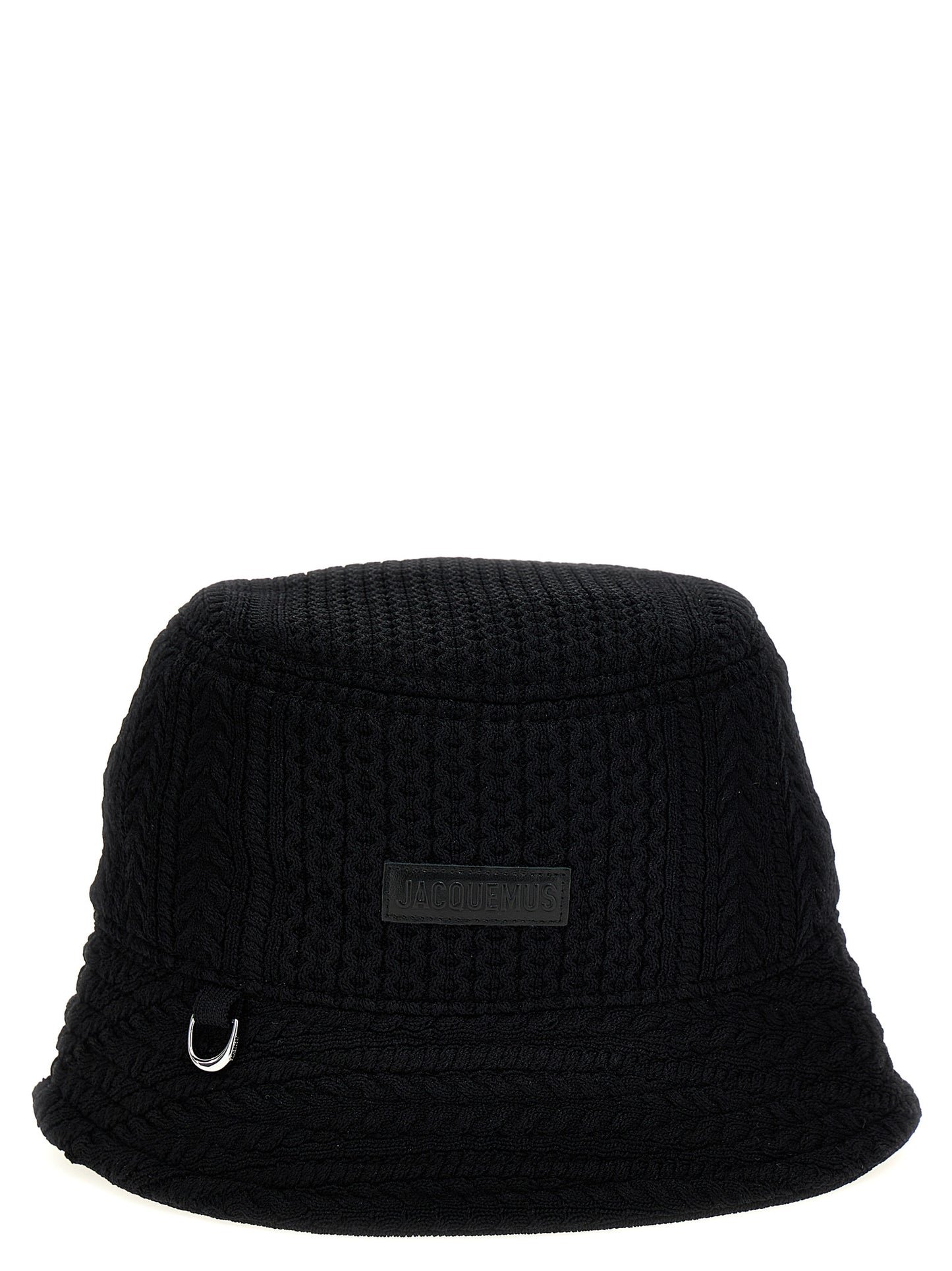 Jacquemus Black Viscose Bucket Hat Curated Luxury Accessories by Orvyn