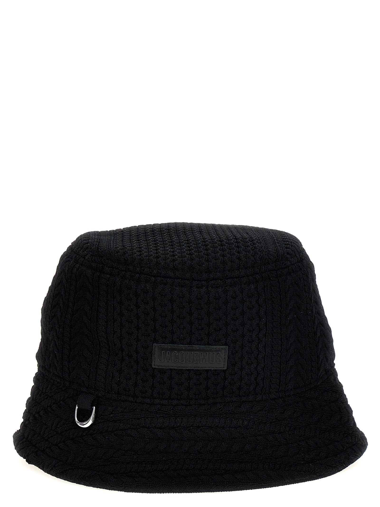 Jacquemus Black Viscose Bucket Hat Curated Luxury Accessories by Orvyn
