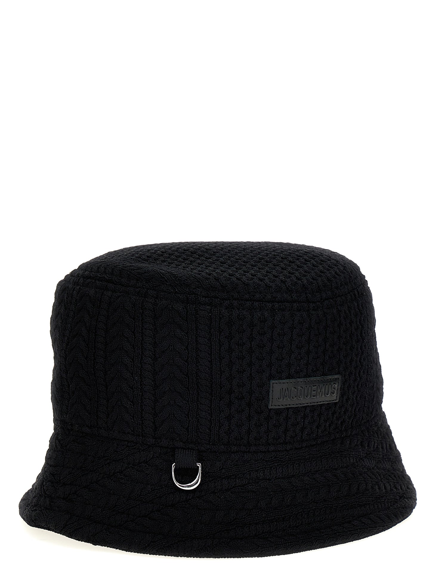 Jacquemus Black Viscose Bucket Hat Curated Luxury Accessories by Orvyn