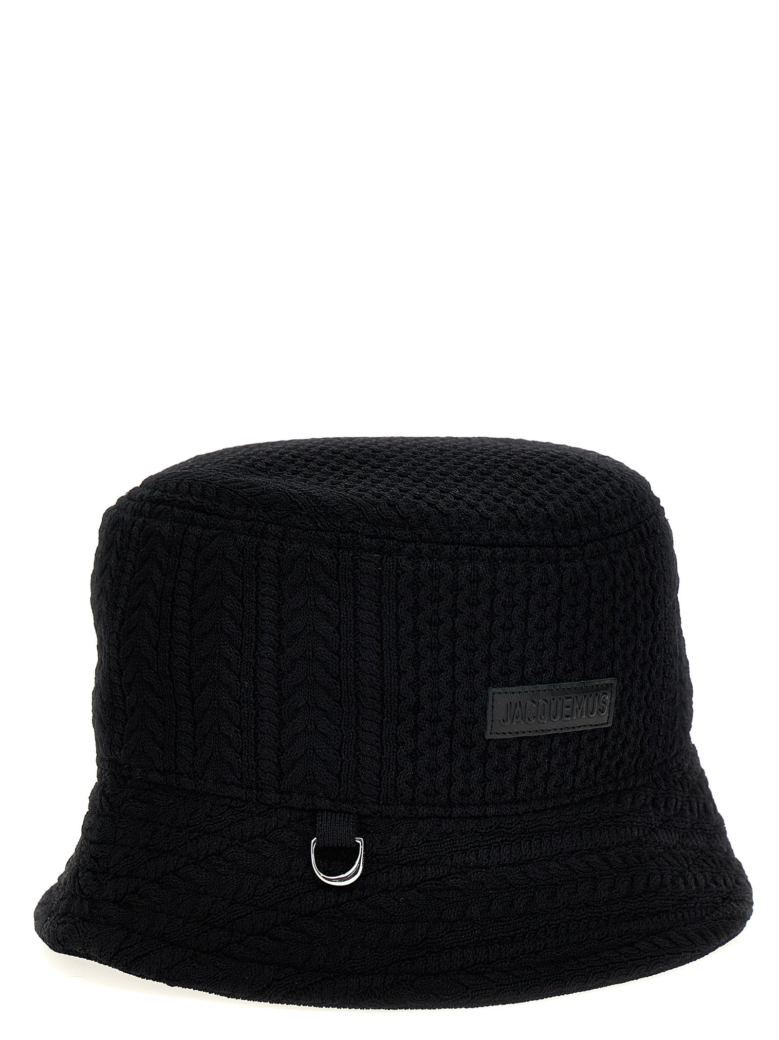 Jacquemus Black Viscose Bucket Hat Curated Luxury Accessories by Orvyn