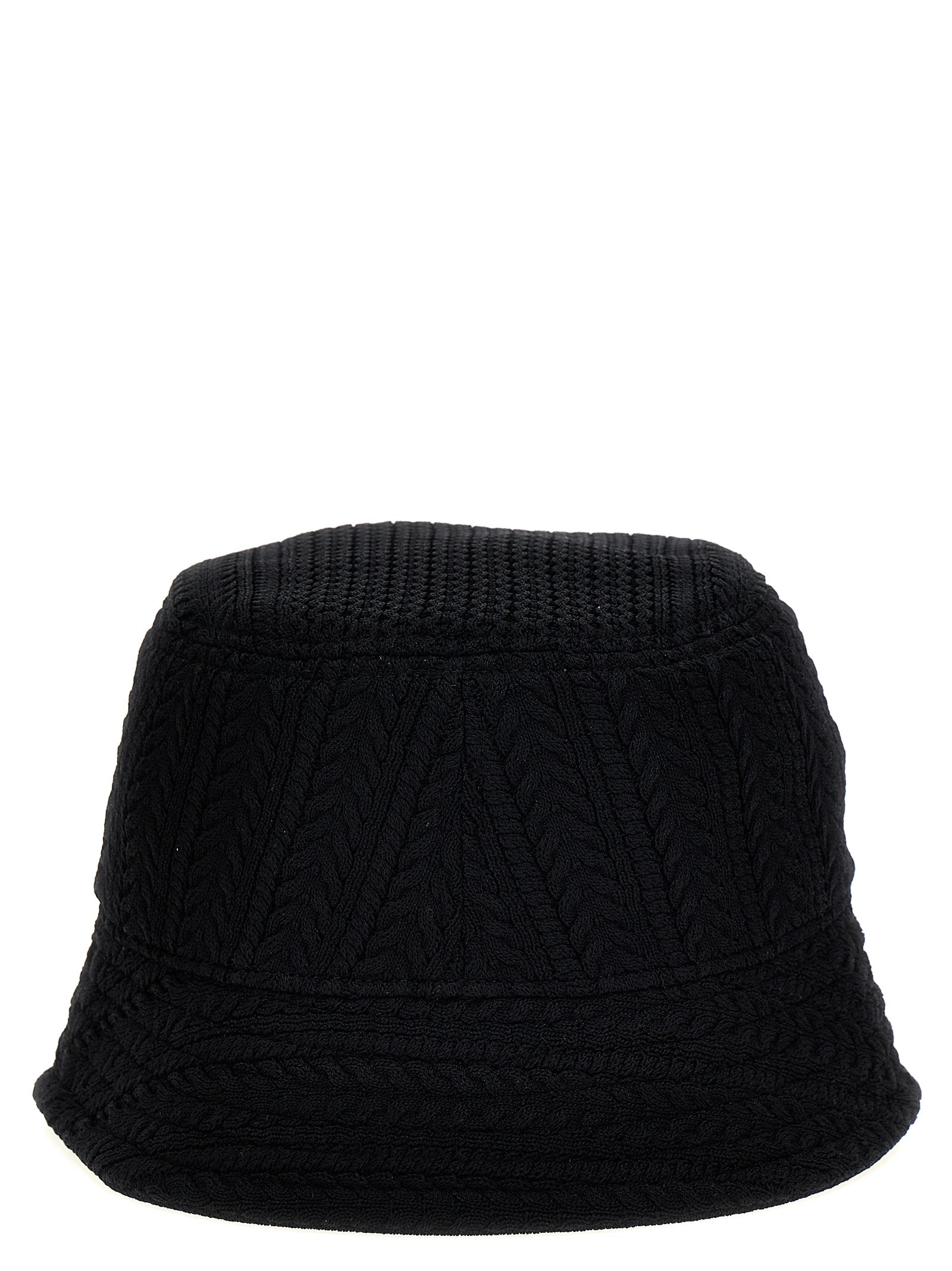 Jacquemus Black Viscose Bucket Hat Curated Luxury Accessories by Orvyn