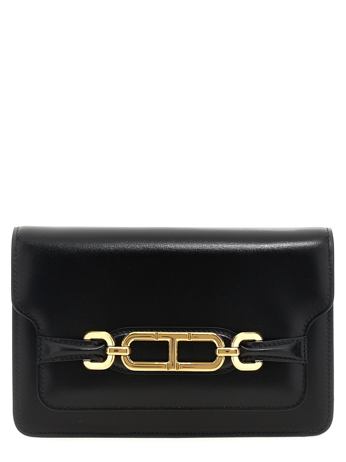 Tom Ford Black Leather Crossbody Bag Curated Luxury Accessories by Orvyn