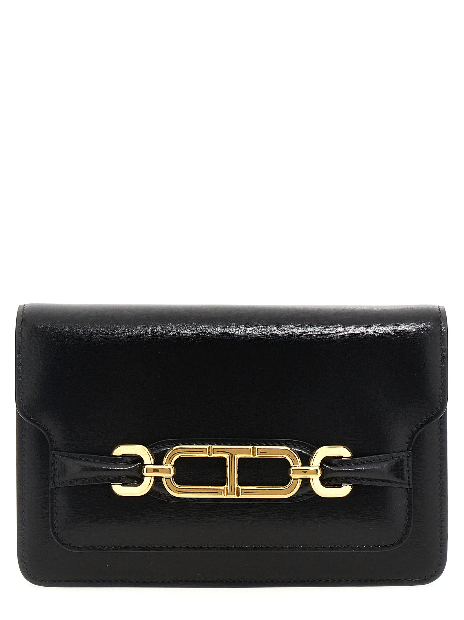 Tom Ford Black Leather Crossbody Bag Curated Luxury Accessories by Orvyn