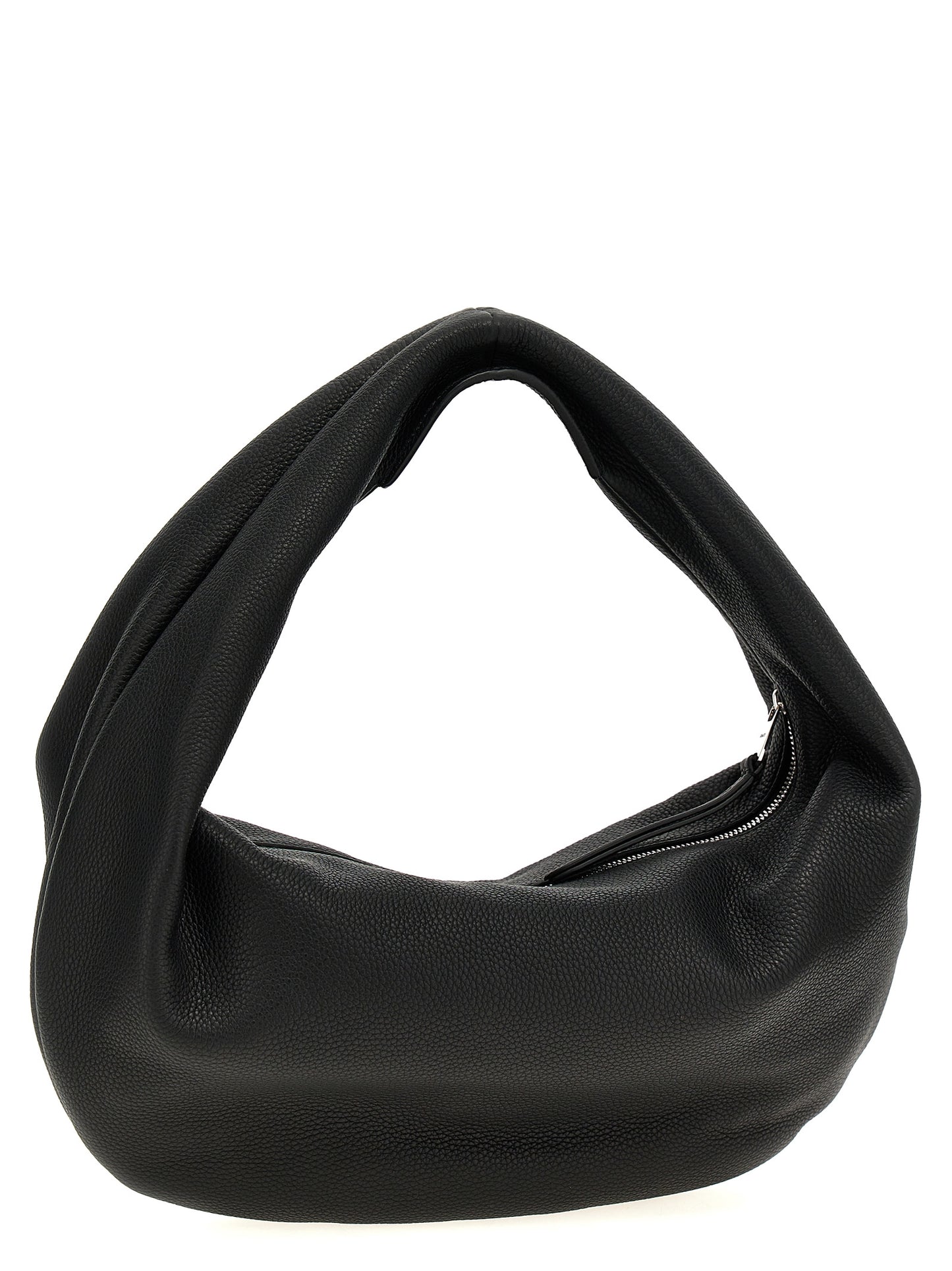 Khaite Black Calfskin Shoulder Bag Curated Luxury Accessories by Orvyn