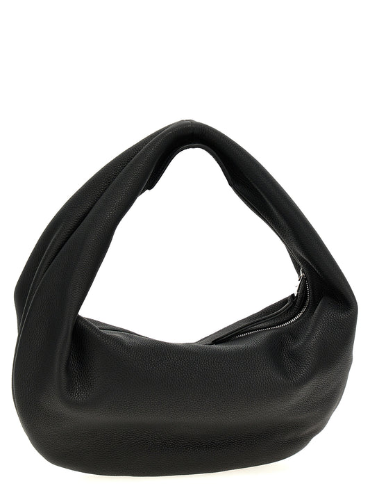 Khaite Black Calfskin Shoulder Bag Curated Luxury Accessories by Orvyn
