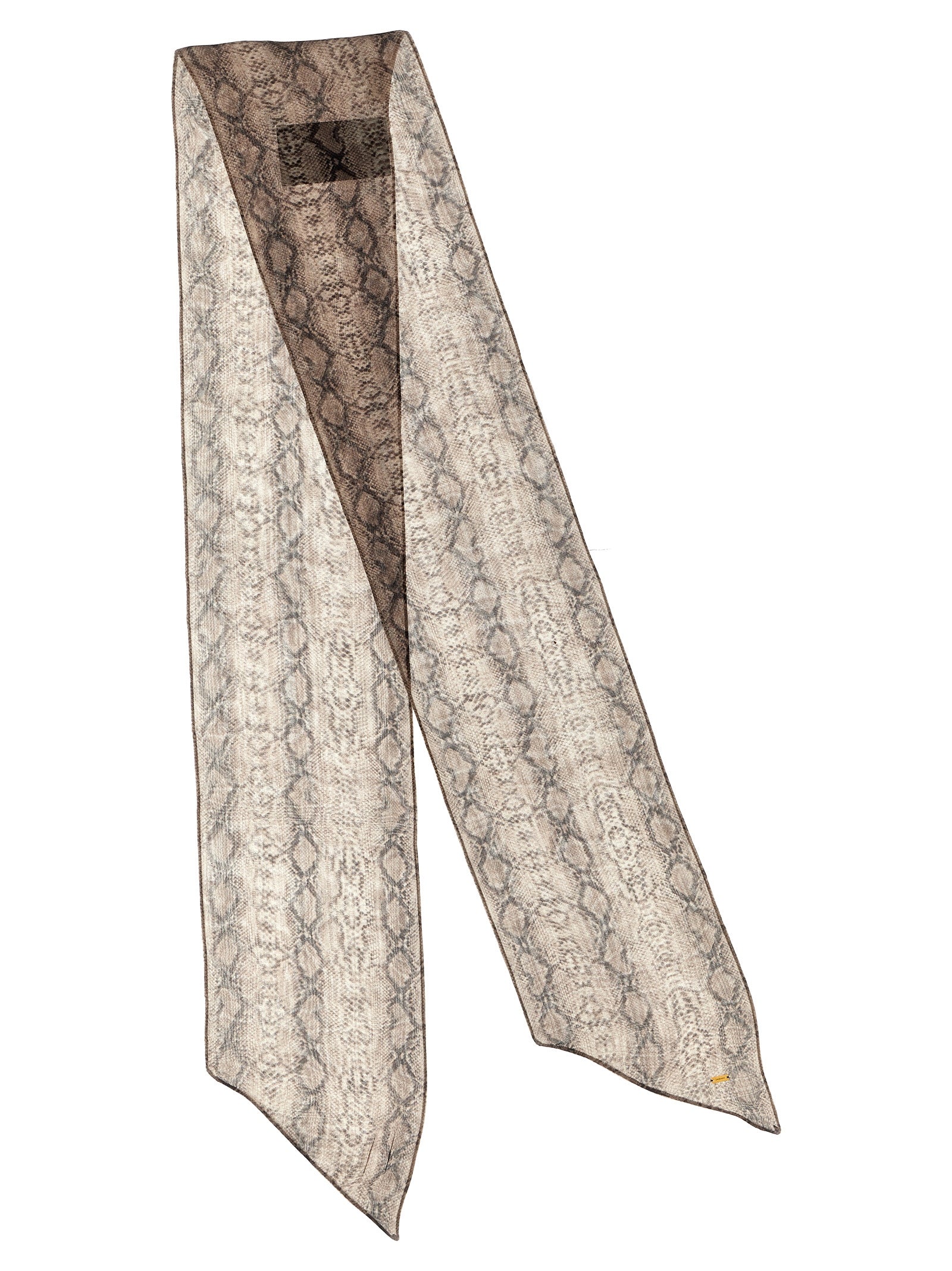 Saint Laurent Multicolor Silk Foulard Curated Luxury Accessories by Orvyn