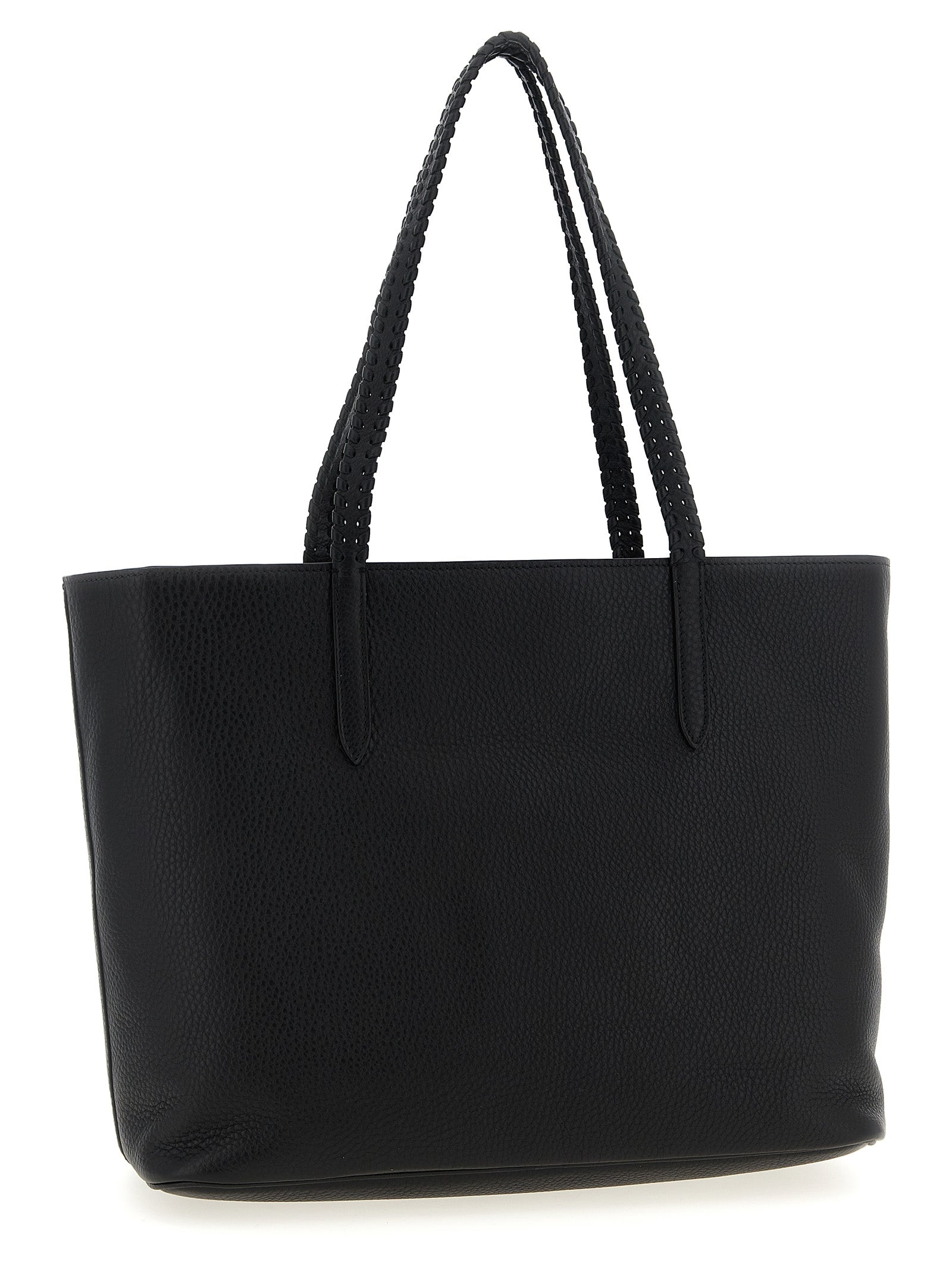 Valentino Garavani Black Calfskin Tote Bag Curated Luxury Accessories by Orvyn