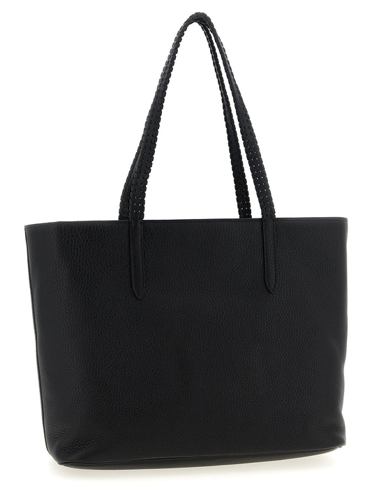Valentino Garavani Black Calfskin Tote Bag Curated Luxury Accessories by Orvyn